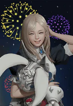 オープンを祝うマリィ.png